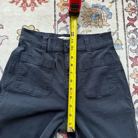 Madewell Navy Blue Emmett Pants - Picture 9 of 12